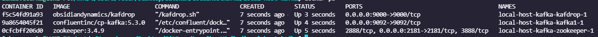 Terminal Output 1